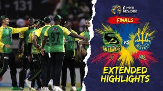 Extended Highlights  FINAL  Barbados Royals vs Jamaica Tallawahs  CPL 2022 [upl. by Kiele]