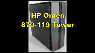 HP Omen 870119 Tower [upl. by Maher]