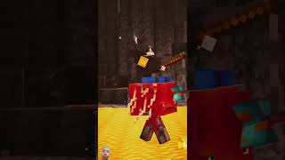 Minecraft Nether Trap The Player shortvideo [upl. by Oilasor520]