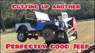 JEEP CJ 4 DOOR CONVERSION WITH TOYOTA [upl. by Haorbed]