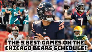 Ranking The Top 5 Best Games On The Chicago Bears Schedule [upl. by Krefetz242]