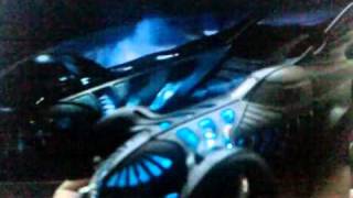 Batmobile from Batman Forever 135 model kit by Bandai comparison [upl. by Ecirehs461]