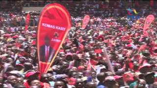 Sole Narok gubernatorial Jubilee candidate launches reelection bid [upl. by Poliard]