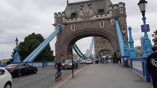 LONDON WALK 2021  from TOWER GATEWAY DLR station to TOWER BRIDGE [upl. by Hitoshi223]