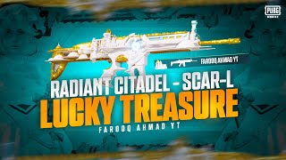 Radiant Citadel SCARL Lucky Spin  🔥 PUBG MOBILE 🔥 [upl. by Ettari]