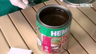 Hemel Teak Oil Uygulama Videosu [upl. by Akeme]