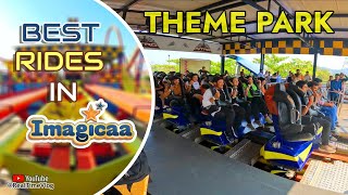 Best Rides in Imagica Theme Park Khopoli  INDIA  Nitro Roller Coaster POV  AMUSEMENT PARK [upl. by Adnohsat588]