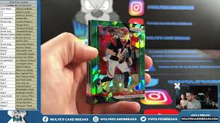 2018 Prizm Football 1 Hobby Box PYT 2 [upl. by Hcirteid]