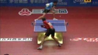 Joo Se Hyuk vs Dimitrij Ovtcharov 2009 EuropeAsia Challenge [upl. by Ojok]