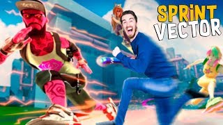 VR PARKOUR SIMULATOR  Sprint Vector  HTC Vive Gameplay [upl. by Nilhtac]