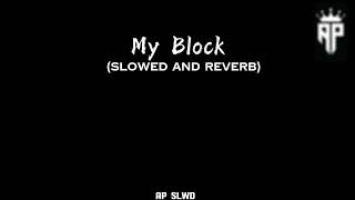 My Blockslowed and reverb  Sidhu Moose Wala  Black Screen  ALIPHOOL  Lofi Song ✨ AP SLWD [upl. by Eat654]