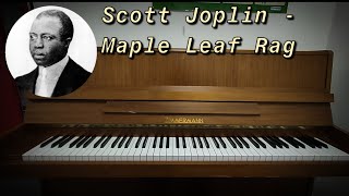 Scott Joplin quotMaple Leaf Ragquot my version [upl. by Nairdad]