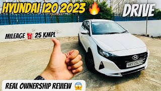 hyundai i20 sportz 2024 petrol mileage test amp Drive ⛽️🤑 Tushar Arora [upl. by Neros]