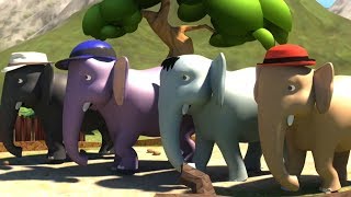 Ek Mota Hathi Hindi Rhyme  Poems In Hindi  एक मोटा हाथी  Kids TV India  Hindi Nursery Rhymes [upl. by Sipple]