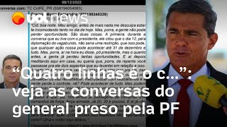 Plano de golpe e mortes de Lula e Moraes Quatro linhas é o c disse general Mario Fernandes [upl. by Onoitna]