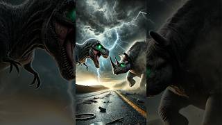 Giant Tyrannosaurus vs Giant Rhino [upl. by Apur]