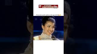 Miss world priyanka chopra smart reply at the pageantytshortsshortsfeedtrendingviralvideoshorts [upl. by Halfdan]