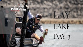 Bassmaster Elite Series  Lay Lake Day 3 [upl. by Charron]