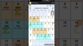 ازاى تخلي برنامج shift calendar يضبط الايام لوحده [upl. by Neumann184]