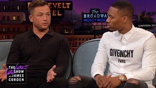 Is Taron Egerton or Damian Lillard Better At Fighting [upl. by Wilcox]