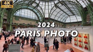 🇫🇷PARIS ART FAIR PARIS PHOTO 2024 AVANT PREMIÈRE 4K HDR 06NOVEMBER2024 [upl. by Oivlis]