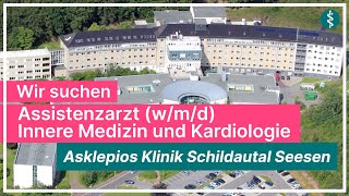 Assistenzarzt wmd Innere Medizin und Kardiologie in Vollzeit Asklepios Klinik Schildautal Seesen [upl. by Giddings561]