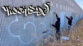 Trackside Graffiti  Swerv Cower Myan Tenshi [upl. by Buskus]