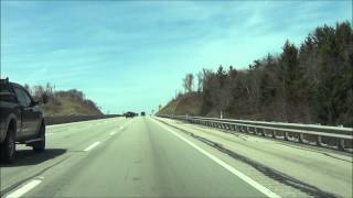 Pennsylvania  Interstate 76 West PA Turnpike  Mile Marker 120110 41215 [upl. by Ahsinat]