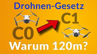 Änderung Drohnenklassen DJI MINI 4 Pro und DJI MINI 3 Pro  Update Flughöhe  EU Drohnenverordnung [upl. by Gerdeen]