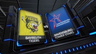 DEL2 Highlights 31 Spieltag  EHC Bayreuth Tigers vs Ravensburg Towerstars [upl. by Tare]