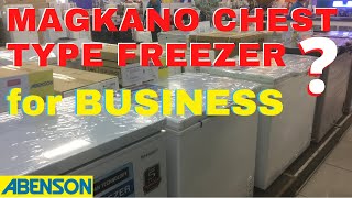 Presyo ng CHEST TYPE FREEZER [upl. by Ahsimac]