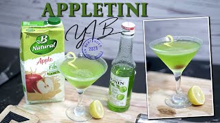 appletini mocktail recipe  best apple juice mocktail for house party [upl. by Neral]