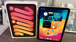 iPad mini 6 unboxing and review [upl. by Marne743]