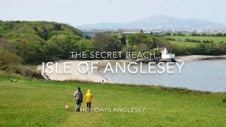 The Secret Beach at Penrhos Coastal Park near Holyhead on Anglesey [upl. by Okim]