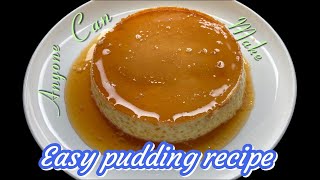 Pudding Recipe  How To Make Pudding At Home  Easy Tasty Pudding [upl. by Lyontine553]