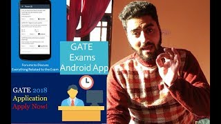 GATE EXAM 2018 APP WITH 20 YEARS PASSED QUESTION PAPERS 🙂 [upl. by Aleydis]