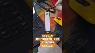 Laptop Type C Converter for Dc power supply lciit [upl. by Nozicka347]