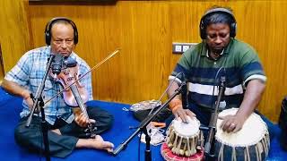 Yaad Piya ki Aaye Famous Thumris Violin covered BY Ajaya Barik Tribute to Ustad Rashid khan [upl. by Derfliw]