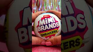 ASMR Mini Brands Sneakers Unboxing shorts asmr viral minibrands sneaker sneakerhead fyp mini [upl. by Orest]