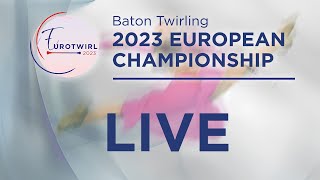 Championnat dEurope Twirling Bâton 2023 Cérémonie ouverture [upl. by Jaella]