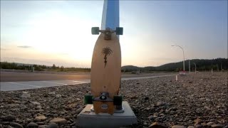 Carver C7 Surfskate amp Landyachtz Big Dipper at Sunset [upl. by Dnalkrik]