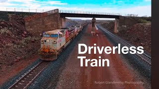 Rio Tintos Robot Train at Western Creek Junction Western Australia [upl. by Vail717]