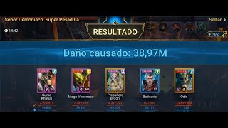 RAID SHADOW LEGENDS Clan Boss CB UNM VOID BLOCK DAMAGE COMP ODIN [upl. by Thordis89]