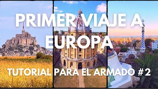 🌍CONSEJOS para VIAJAR a EUROPA 2 [upl. by Lrae700]