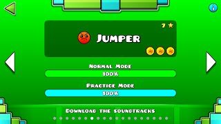 Geometry Dash  Jumper All Coins [upl. by Worden]