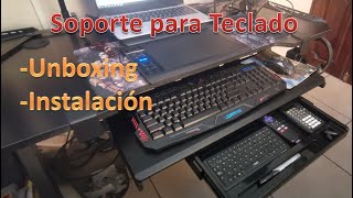 Soporte para teclado Unboxing e Instalación [upl. by Leontina]