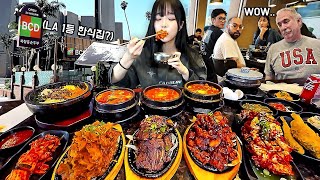 미국6탄과연 한국보다 맛있을까🤔 LA에가면 한국인은 꼭 먹는다는 미국이 본점인 북창동순두부 먹방 [upl. by Corinna744]