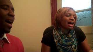 Courtney Chay amp Jordan Lowery singing quotThe Prayerquot [upl. by Dyob]