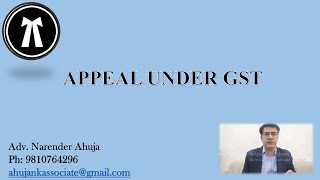 Appeal to Appellant Authority  Section 107 [upl. by Eimat]