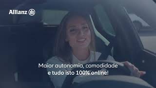 Participação de Sinistros Automóvel Online  app MyAllianz [upl. by Erlina]